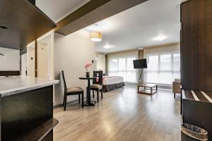 TV a/nebo společenská místnost v ubytování Hotel Andesmar