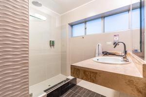 Koupelna v ubytování Hotel Andesmar