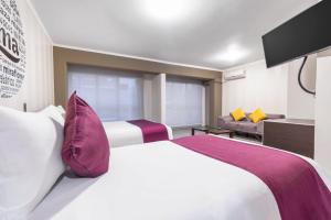 Postel nebo postele na pokoji v ubytování Hotel Andesmar