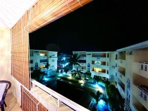 En balkong eller terrasse på Lovely Apartment in Flic-en-Flac
