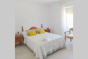 A bed or beds in a room at La casa del pueblo