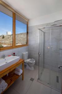 Ένα μπάνιο στο Casa Noste Apartments