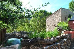 A garden outside Masia El Canalot - Molí Del Pont
