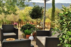 A general mountain view or a mountain view taken from the country house