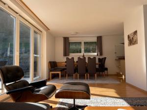 Posezení v ubytování Monika-Mellau Appartements