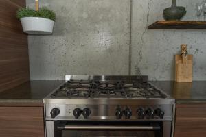 A cozinha ou kitchenette de Converted Water Tower