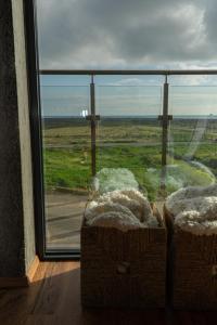 Uma varanda ou terraço em Converted Water Tower