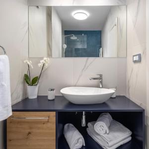 Kúpeľňa v ubytovaní Blue Allure Apartment