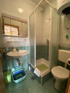 Koupelna v ubytování Apartmani Dragica + 37 fotografií