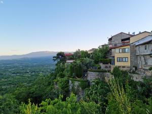 a village on a hill with houses at Cottage Lina in Edessa