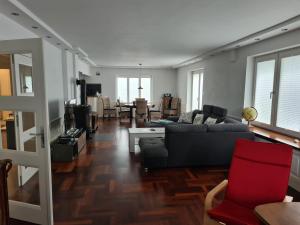 TV a/nebo společenská místnost v ubytování Ferienwohnung Watzek