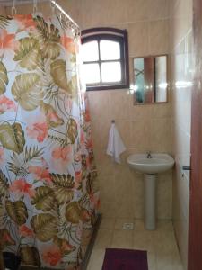 Kúpeľňa v ubytovaní Pousada Sol de Verão