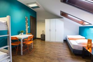 Posteľ alebo postele v izbe v ubytovaní Hello Hostel & Apartments