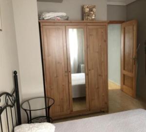 Łóżko lub łóżka w pokoju w obiekcie Apartamento con 2 stanze letto