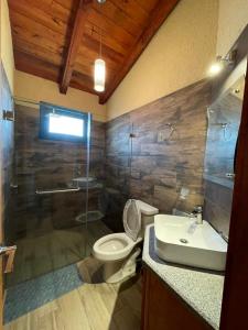 Ένα μπάνιο στο Cabañas Mazzatl 6 pax