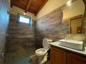Ένα μπάνιο στο Cabañas Mazzatl 6 pax