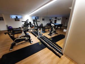Fitness centrum a/nebo fitness zařízení v ubytování Casa Del Mar