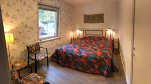 Cama o camas de una habitación en Granbackens BoB