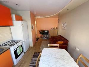 Kuchyň nebo kuchyňský kout v ubytování Samanta Apartaments