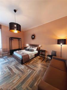 Postel nebo postele na pokoji v ubytování Sa Mama 'e Su Sole