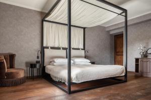 Letto o letti in una camera di Nordelaia