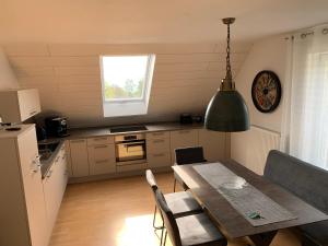 Kuchyň nebo kuchyňský kout v ubytování Boardinghouse Saargau
