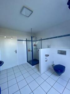 Koupelna v ubytování Boardinghouse Saargau