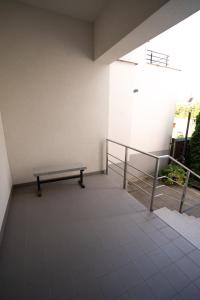 Balkón nebo terasa v ubytování Black Field Apartment