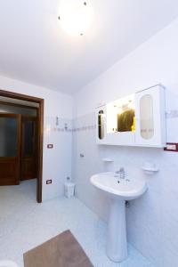 Koupelna v ubytování B&B La Casa nel Borgo