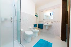 Koupelna v ubytování B&B La Casa nel Borgo