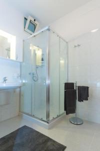 Koupelna v ubytování B&B La Casa nel Borgo