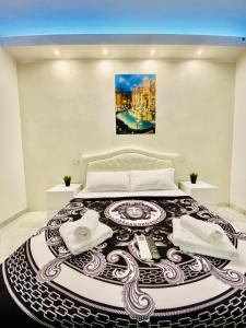 A bed or beds in a room at Santa Maria Accommodation