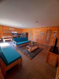 Postel nebo postele na pokoji v ubytování 7 Olas lodge