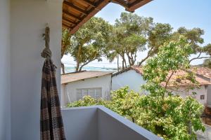 a view from the balcony of a house at Casa Sol Nascente in Itacaré