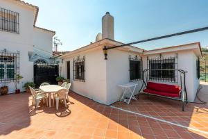 Balkón alebo terasa v ubytovaní New House in Malaga Nature