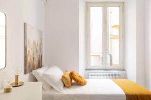 Posteľ alebo postele v izbe v ubytovaní iFlat Monti Elegant Apartment with Terrace