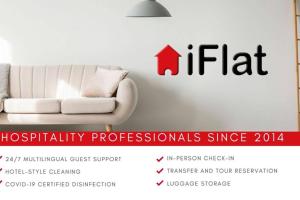 Certifikát, ocenenie alebo iný dokument vystavený v ubytovaní iFlat Monti Elegant Apartment with Terrace