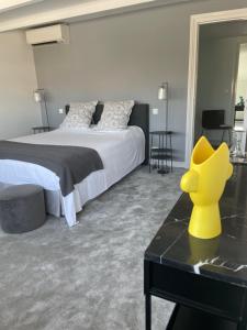 La Villa Bocage客房内的一张或多张床位
