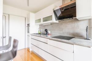 Kuchyňa alebo kuchynka v ubytovaní Apartman Bruna SELF CHECK-IN + 9 fotografií
