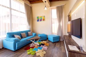 TV a/nebo společenská místnost v ubytování Guest house Wishmore