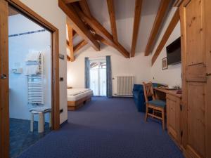 TV a/nebo společenská místnost v ubytování Hotel Garni Sottobosco