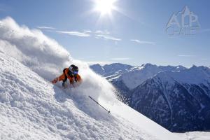 Alp Chalet in Kappl bei Ischgl semasa musim sejuk