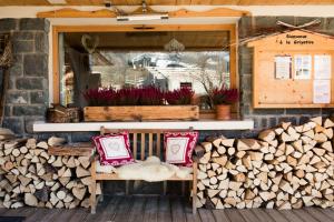 Nápoje v ubytování Les Chalets de La Griyotire