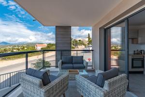 Een balkon of terras bij Les Rivages De Stagnola