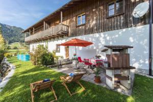 Zahrada ubytování Alpen Chalet Alte Talstation