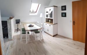 Kuchyň nebo kuchyňský kout v ubytování Ferienwohnung Schöne Aussicht
