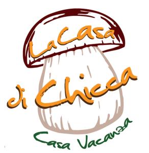 a drawing of a mushroom with the words laazazonazona at La Casa di Chicca in Camigliatello Silano