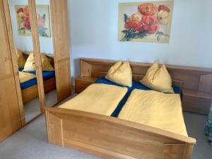 Postel nebo postele na pokoji v ubytování Musi Appartements
