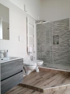 Koupelna v ubytování B&B Curtopassi