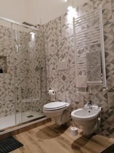Koupelna v ubytování B&B Curtopassi